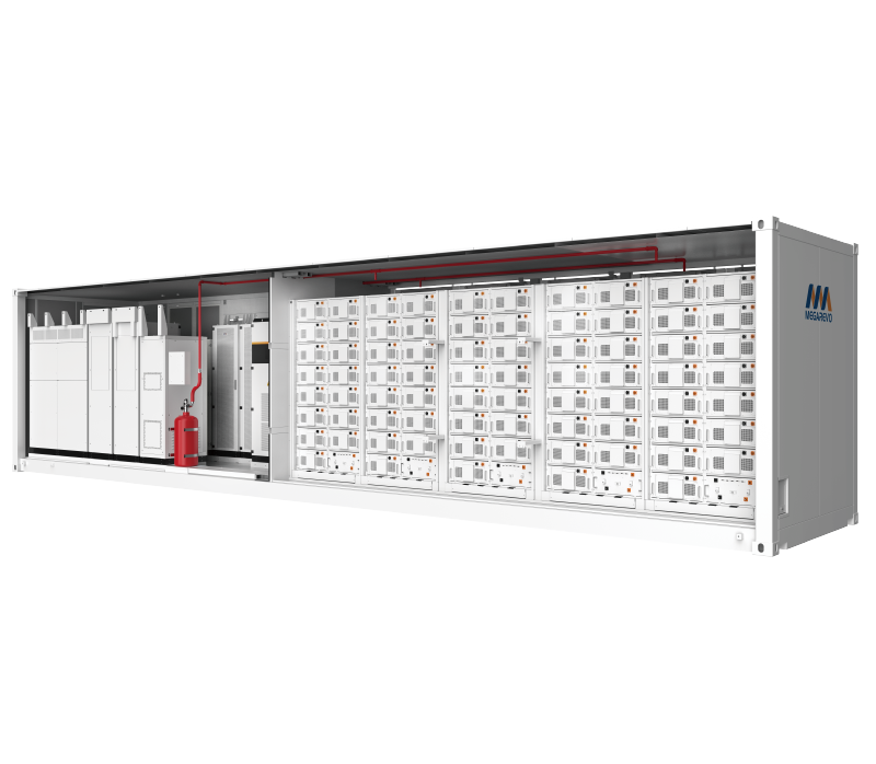 Sistema de armazenamento de energia em contêineres